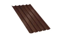 Профнастил МП35 A ECOSTEEL Matt 0,5 мм Мореный дуб. Цена: 1000 руб. Артикул: MP35AESm-md