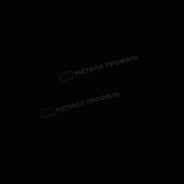Штакетник металлический МЕТАЛЛ ПРОФИЛЬ М-111-О (ПЭ-01-9005-0.45) купить в екатеринбурге