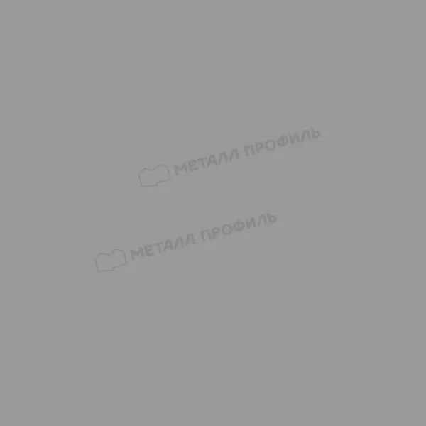 Штакетник металлический МЕТАЛЛ ПРОФИЛЬ ELLIPSE-T 19х126 NormanMP (ПЭ-01-9006-0.5) купить в екатеринбурге