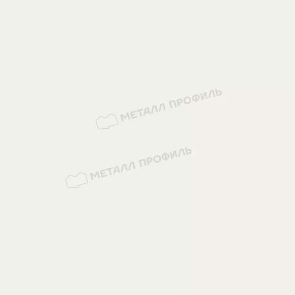 Планка снегозадержателя 95х65х2000 (ПЭ-01-9010-0.45) купить в екатеринбурге