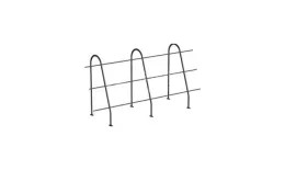 Ограждение кровельное со снегозадержателем ОКС-h1200х3000 мм (9005). Цена: 8845 руб. Артикул: 43505