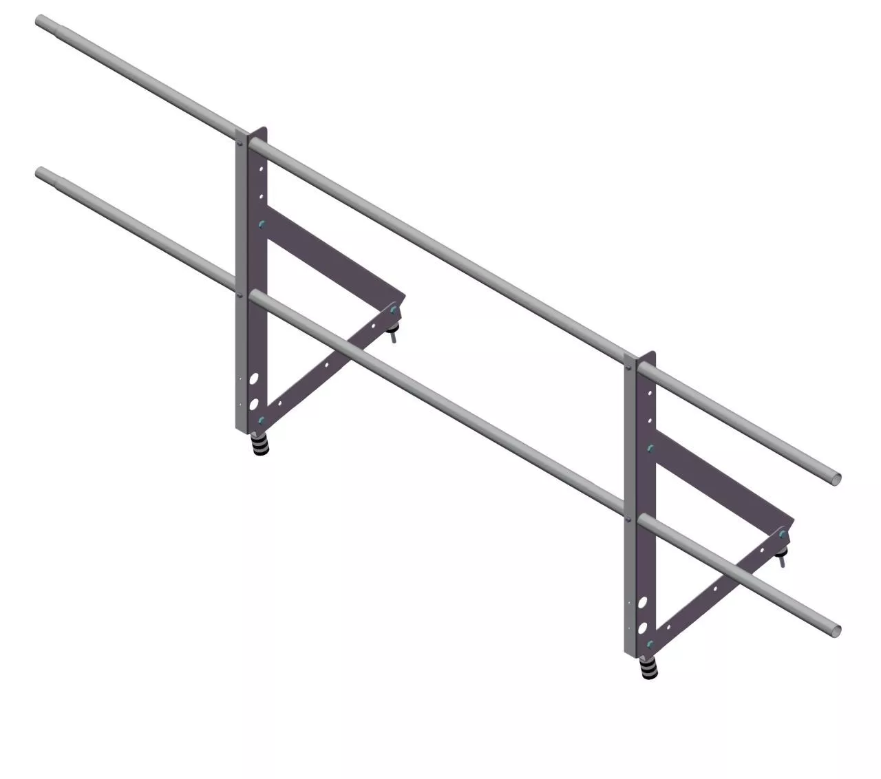 Ограждение кровельное Optima 0,65х2м RAL 6005 купить в екатеринбурге
