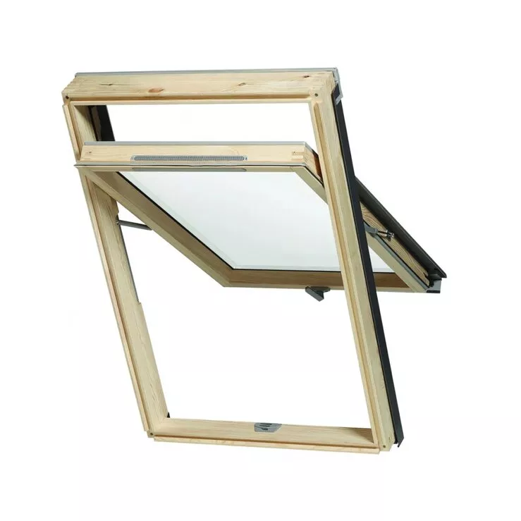 Окно однокамерное (ручка снизу) MOE B1000 M4A 78x98см Rooflite купить в екатеринбурге