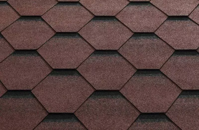 Гибкая черепица Katepal Katrilli осенний красный купить в екатеринбурге