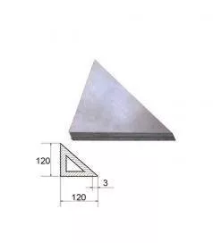Косынка 120х120х3мм (400) купить в екатеринбурге