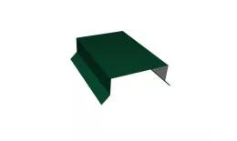 Парапетная крышка прямая 100мм 0,5 Satin Matt TX RAL 6005 зеленый мох (2м). Артикул: 34850