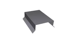 Парапетная крышка прямая 100мм 0,5 Satin с пленкой RAL 7004 сигнальный серый (2,5м). Цена: 1904 руб. Артикул: 35713