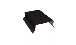 Парапетная крышка прямая 125мм 0,45 Drap ST RAL 9005 черный (2м). Цена: 1360 руб. Артикул: 36431