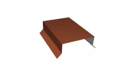 Парапетная крышка прямая 125мм 0,5 PurLite Matt RAL 8004 терракота (2,5м). Цена: 1934 руб. Артикул: 36457