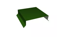 Парапетная крышка прямая 150мм 0,45 PE с пленкой RAL 6002 лиственно-зеленый (2м). Цена: 1364 руб. Артикул: 35104