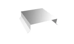 Парапетная крышка прямая 250мм 0,4 Zn (2м). Артикул: 36113