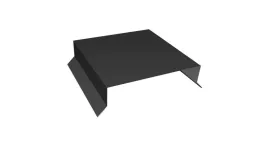 Парапетная крышка прямая 150мм 0,5 Satin с пленкой RAL 7016 антрацитово-серый (2м). Цена: 1894 руб. Артикул: 35168