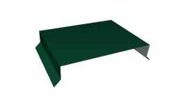 Парапетная крышка прямая 200мм 0,5 Satin с пленкой RAL 6005 зеленый мох (2м). Цена: 2511 руб. Артикул: 36072