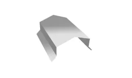 Парапетная крышка угольная 250мм 0,5 Satin с пленкой RAL 9006 бело-алюминиевый (3м). Цена: 3767 руб. Артикул: 34312