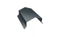 Парапетная крышка угольная 100мм 0,5 Satin Matt TX RAL 7016 антрацитово-серый (2м). Артикул: 33882