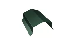 Парапетная крышка угольная 100мм 0,5 Satin Matt TX RAL 6005 зеленый мох (2м). Артикул: 33178