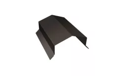Парапетная крышка угольная 100мм 0,5 Satin Matt TX RR 32 темно-коричневый (2м). Артикул: 33893