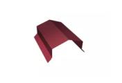 Парапетная крышка угольная 100мм 0,5 Satin Matt TX RAL 3005 красное вино (3м) – Купить оптом и в розницу