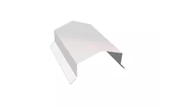 Парапетная крышка угольная 250мм 0,5 Satin с пленкой RAL 9003 сигнальный белый (3м). Цена: 3767 руб. Артикул: 34307