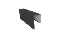 Планка П-образная заборная 17 0,45 Drap RAL 7016 антрацитово-серый (2м). Цена: 512 руб. Артикул: 30821