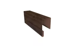 Планка П-образная заборная 17 0,45 Print-Double Elite Antique Wood (2м). Цена: 886 руб. Артикул: 30567