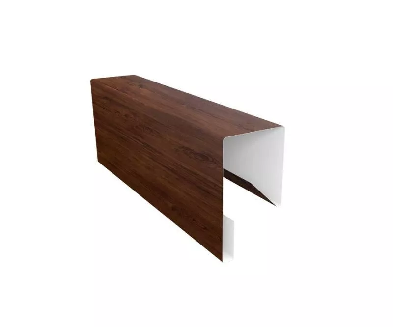 Планка П-образная заборная 17 0,45 Print Premium Cherry Wood Fresh (2,5м) купить в екатеринбурге