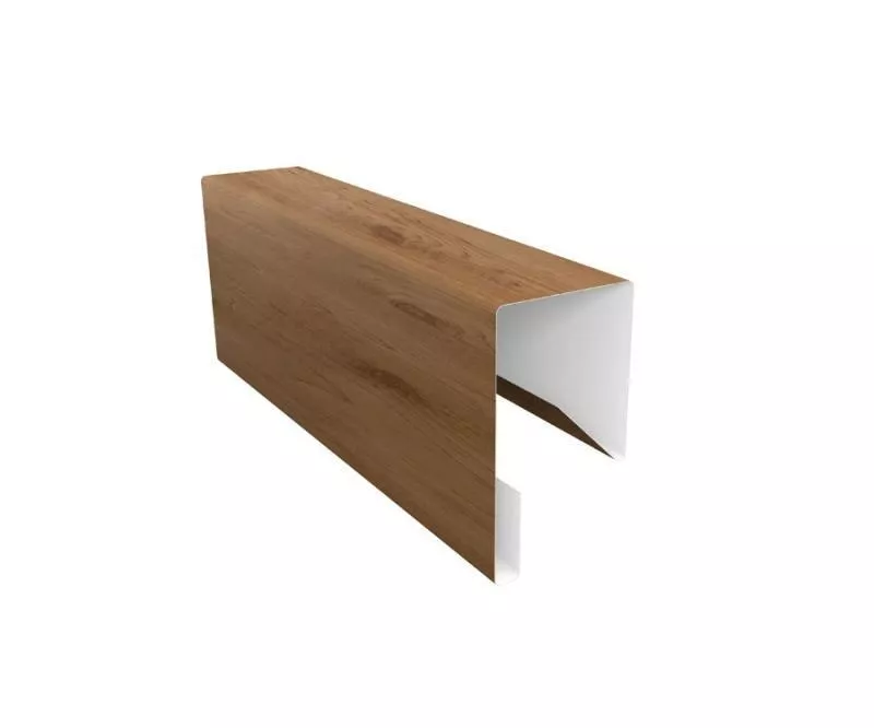 Планка П-образная заборная 17 0,45 Print Premium Pine Wood Fresh (2,5м) купить в екатеринбурге