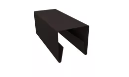 Планка П-образная заборная 20 0,45 Drap-double TX RR 32 темно-коричневый (3м). Цена: 818 руб. Артикул: 31211