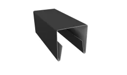 Планка П-образная заборная 20 0,45 Drap RAL 7016 антрацитово-серый (2м). Цена: 480 руб. Артикул: 31327