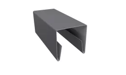 Планка П-образная заборная 20 0,45 Drap TX RAL 7004 сигнальный серый (2м). Цена: 480 руб. Артикул: 31192