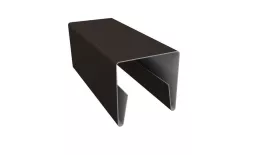 Планка П-образная заборная 20 0,5 Satin Matt RR 32 темно-коричневый (2м). Цена: 627 руб. Артикул: 31289