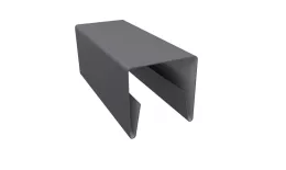 Планка П-образная заборная 20 0,5 Satin с пленкой RAL 7004 сигнальный серый (3м). Цена: 802 руб. Артикул: 31305