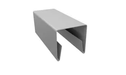 Планка П-образная заборная 20 0,5 Satin с пленкой RAL 9003 сигнальный белый (2м). Цена: 534 руб. Артикул: 31141