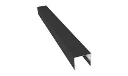 Планка П-образная заборная 24 0,45 Drap RAL 7016 антрацитово-серый (3м). Цена: 767 руб. Артикул: 31785