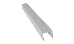 Планка П-образная заборная 24 0,45 Drap с пленкой RAL 9003 сигнальный белый (3м). Цена: 767 руб. Артикул: 31811