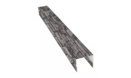 Планка П-образная заборная 24 0,45 Print Elite Fine Stone TwinColor (2м). Цена: 761 руб. Артикул: 31525