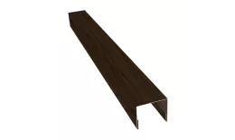 Планка П-образная заборная 24 0,45 Print Premium Antique Wood (2м). Цена: 457 руб. Артикул: 31821