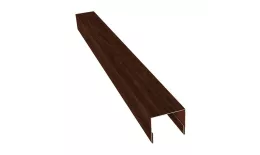 Планка П-образная заборная 20 0,4 Print Premium Cherry Wood Fresh TwinColor (2м). Цена: 418 руб. Артикул: 30930