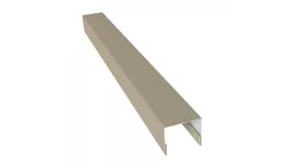 Планка П-образная заборная 24 0,5 Satin с пленкой RAL 1015 светлая слоновая кость (2м). Цена: 569 руб. Артикул: 31596
