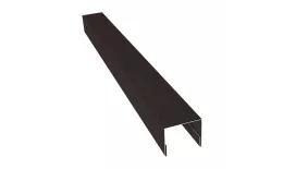 Планка П-образная заборная 17 0,5 Atlas X с пленкой RR 32 темно-коричневый (3м). Цена: 846 руб. Артикул: 30582