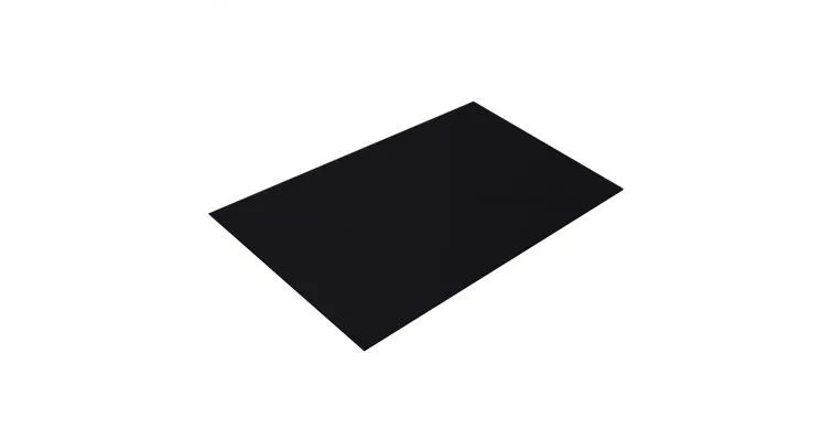 Плоский лист 0,45 Drap RAL 9005 черный купить в екатеринбурге