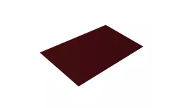 Плоский лист 0,45 Drap с пленкой RAL 3005 красное вино. Артикул: 45000