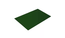 Плоский лист 0,45 Drap с пленкой RAL 6005 зеленый мох. Артикул: 45001