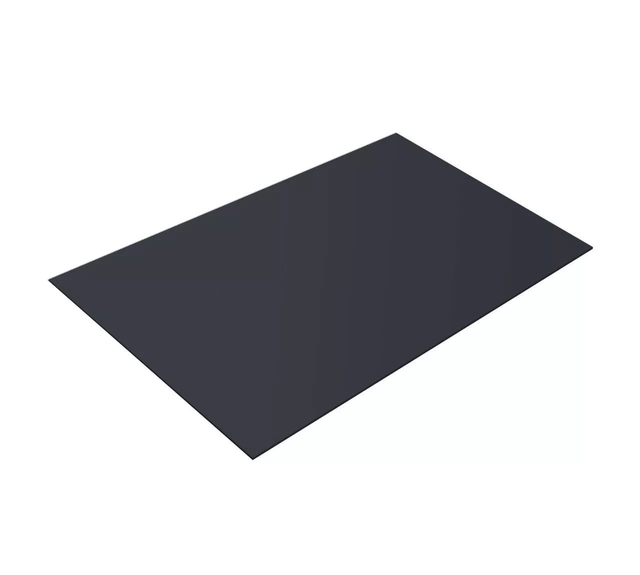 Плоский лист 0,45 Drap с пленкой RAL 7024 мокрый асфальт купить в екатеринбурге