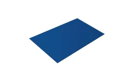 Плоский лист 0,45 PE с пленкой RAL 5005 сигнальный синий. Цена: 591 руб. Артикул: 45043