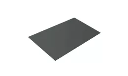 Плоский лист 0,45 PE с пленкой RAL 7005 мышино-серый. Цена: 577 руб. Артикул: 45256