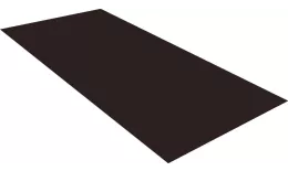 Плоский лист 0,5 Satin RAL 9005 черный. Артикул: 44931
