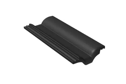 Половинчатая черепица Таунус черный Braas купить в екатеринбурге