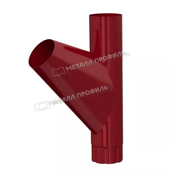 Тройник трубы МЕТАЛЛ ПРОФИЛЬ Foramina PUR D100 Ral 3005 купить в екатеринбурге