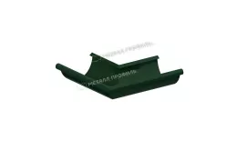 Угол желоба наружный МЕТАЛЛ ПРОФИЛЬ Foramina PUR D125 Ral 6005. Цена: 1158 руб. Артикул: 29949